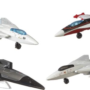 Matchbox Sky Busters Top Gun Legends: Past and Present 4-Pack of Toy Aircraft from The Feature Film, Great Gift for Collectors & Fans of The Film & Kids 3 Years Old & Up