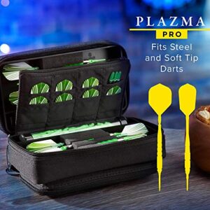 Casemaster by GLD Products Casemaster Plazma Pro Dart Case with Black Zipper and Phone Pocket