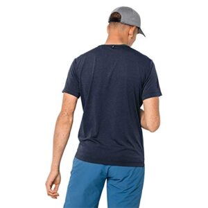 Jack Wolfskin Mens Jwp World T M, Night Blue, XXL