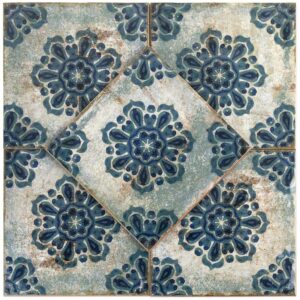 Angela Harris Vechio Decor 8 in. x 8 in. Polished Ceramic Wall Tile (25 Pieces 10.76 Sq. Ft. / Box)