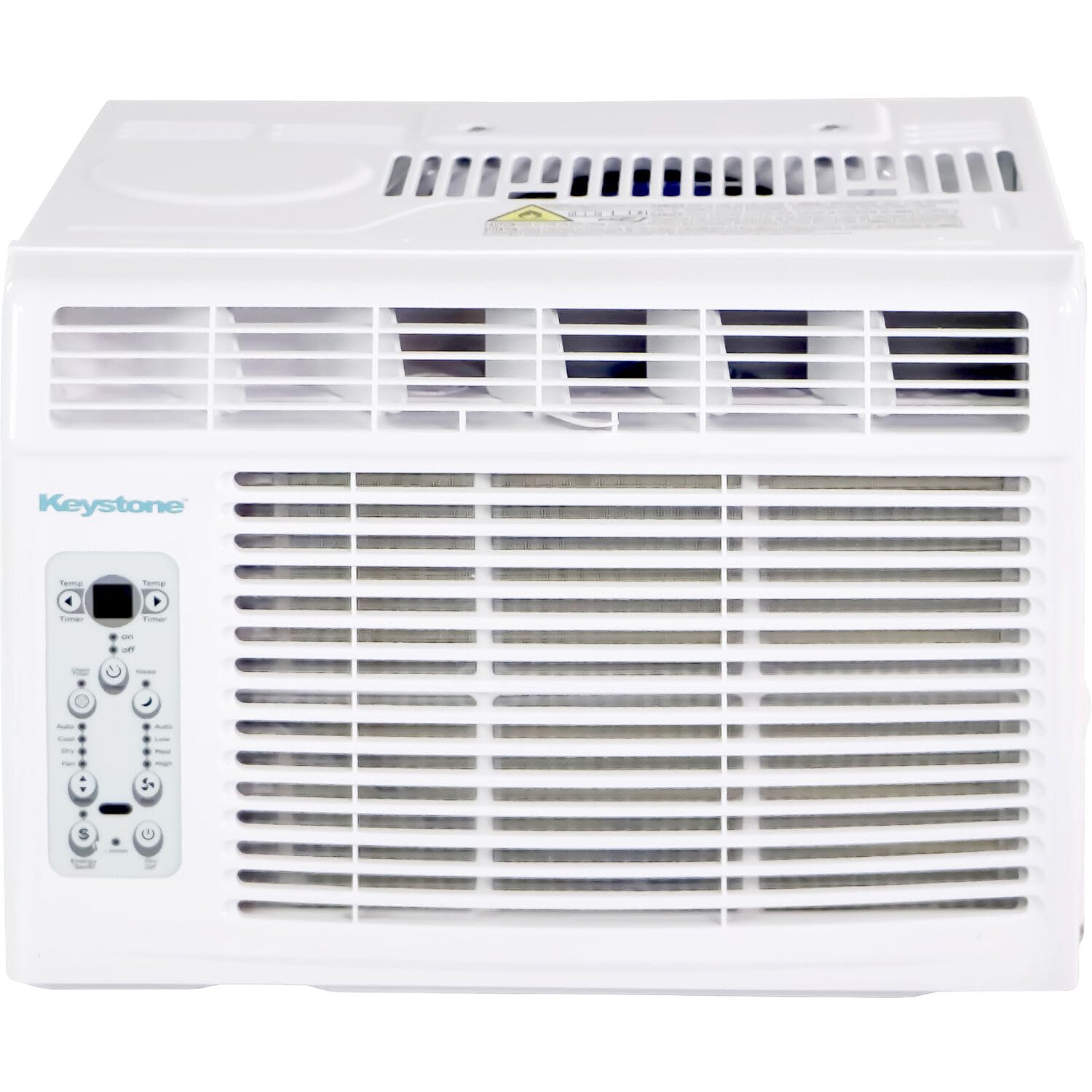 Keystone 5,000 BTU Window Air Conditioner and Dehumidifier, Window AC Units for Apartment, Living Room, Bathroom, and Small Rooms up to 150 Sq.Ft., Quiet Window Air Conditioners with Remote Control