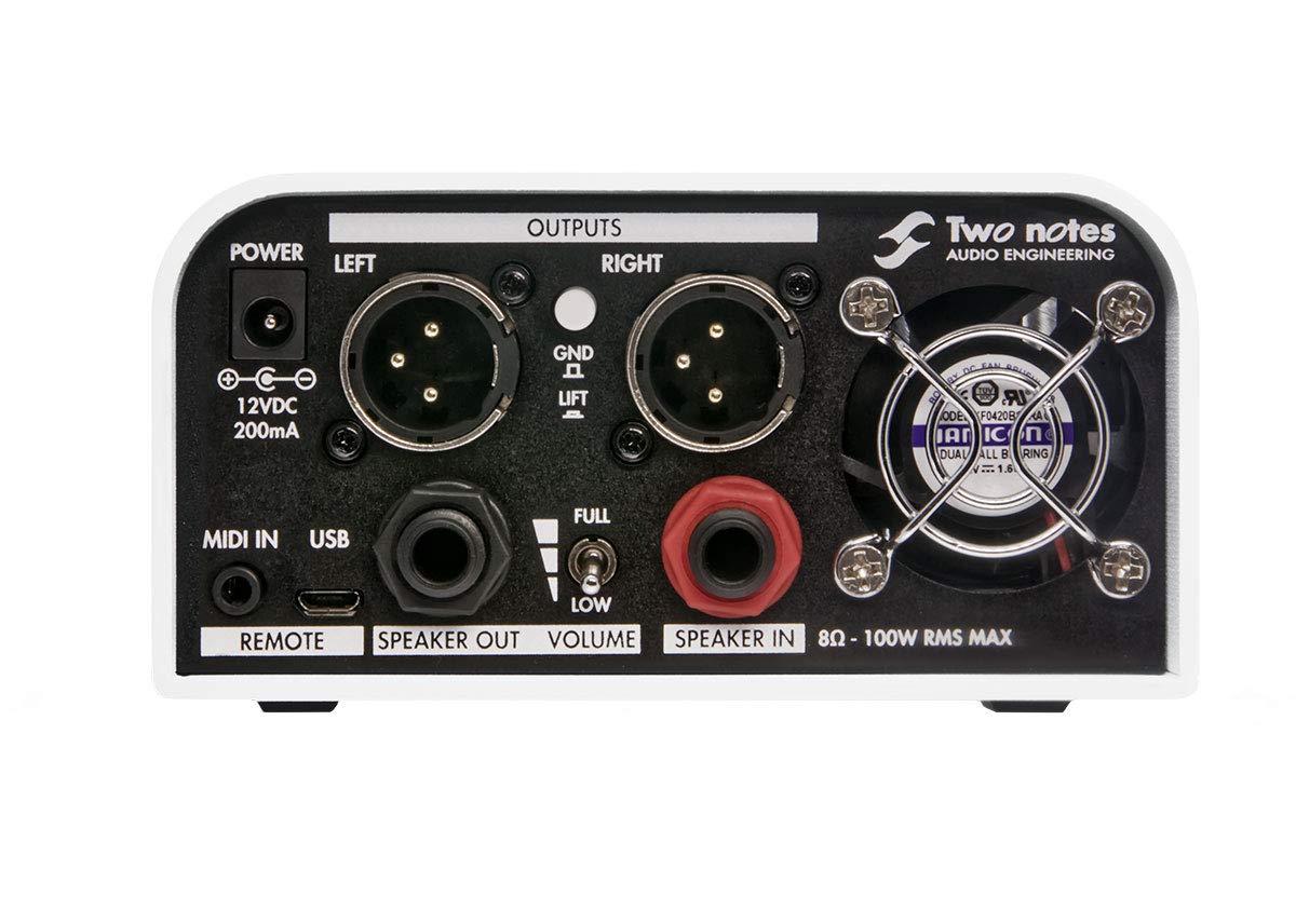 Two Notes Torpedo Captor X Reactive Loadbox DI and Attenuator - 8-ohm