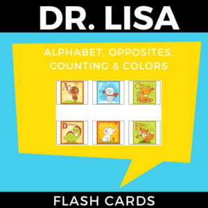 dr lisa preschool flashcard set two