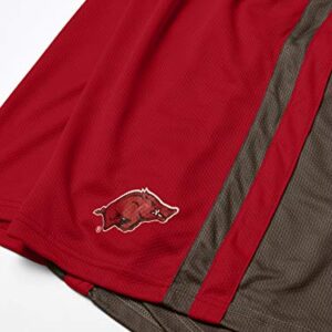 Profile Varsity Men's Big & Tall Athletic Shorts, Card Red/Charcoal, 2X