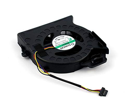 CAQL New CPU Fan for Sunon MF60120V1-C180-S9A MF60120V1-C181-S9A KSB0505HB-AJ77 HP Pavilion DV7-6000 AD6505HX-EEB 653627-001 641477-001 665277-001 666392-001, 4 Wires/4 pins