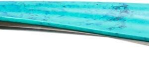 Carlisle Magic Plus Kayak Paddle with Polypropylene Blades and Wrapped Fiberglass Shaft, 230cm - Seaglass