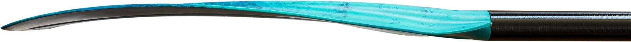 Carlisle Magic Plus Kayak Paddle with Polypropylene Blades and Wrapped Fiberglass Shaft, 230cm - Seaglass