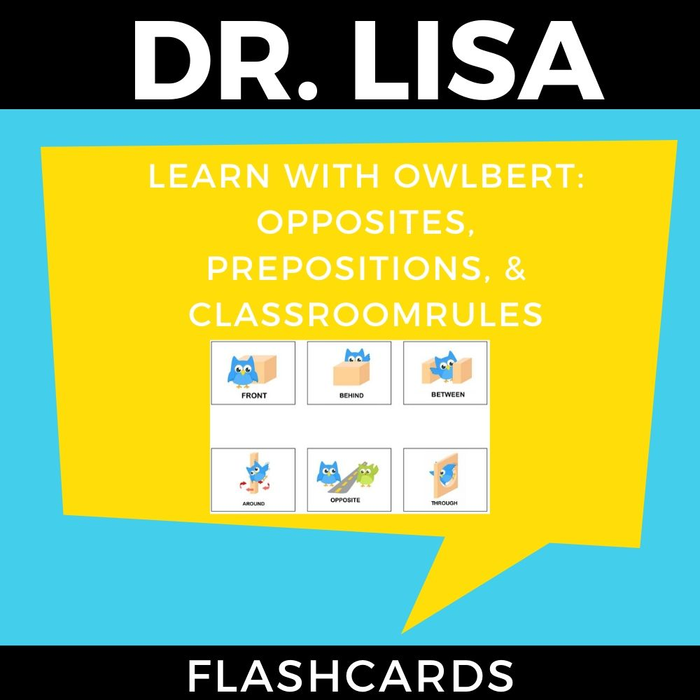 Dr Lisa's Owlbert - Flashcards