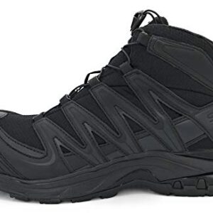 Salomon Unisex XA Forces MID GTX EN Military and Tactical Boot, Black/Black/Black, 11 US Men