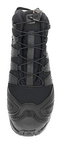 Salomon Unisex XA Forces MID GTX EN Military and Tactical Boot, Black/Black/Black, 11 US Men