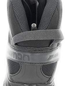 Salomon Unisex XA Forces MID GTX EN Military and Tactical Boot, Black/Black/Black, 11 US Men