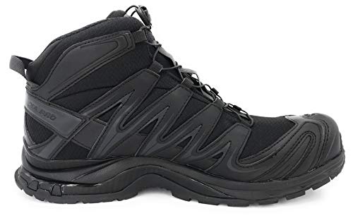 Salomon Unisex XA Forces MID GTX EN Military and Tactical Boot, Black/Black/Black, 11 US Men