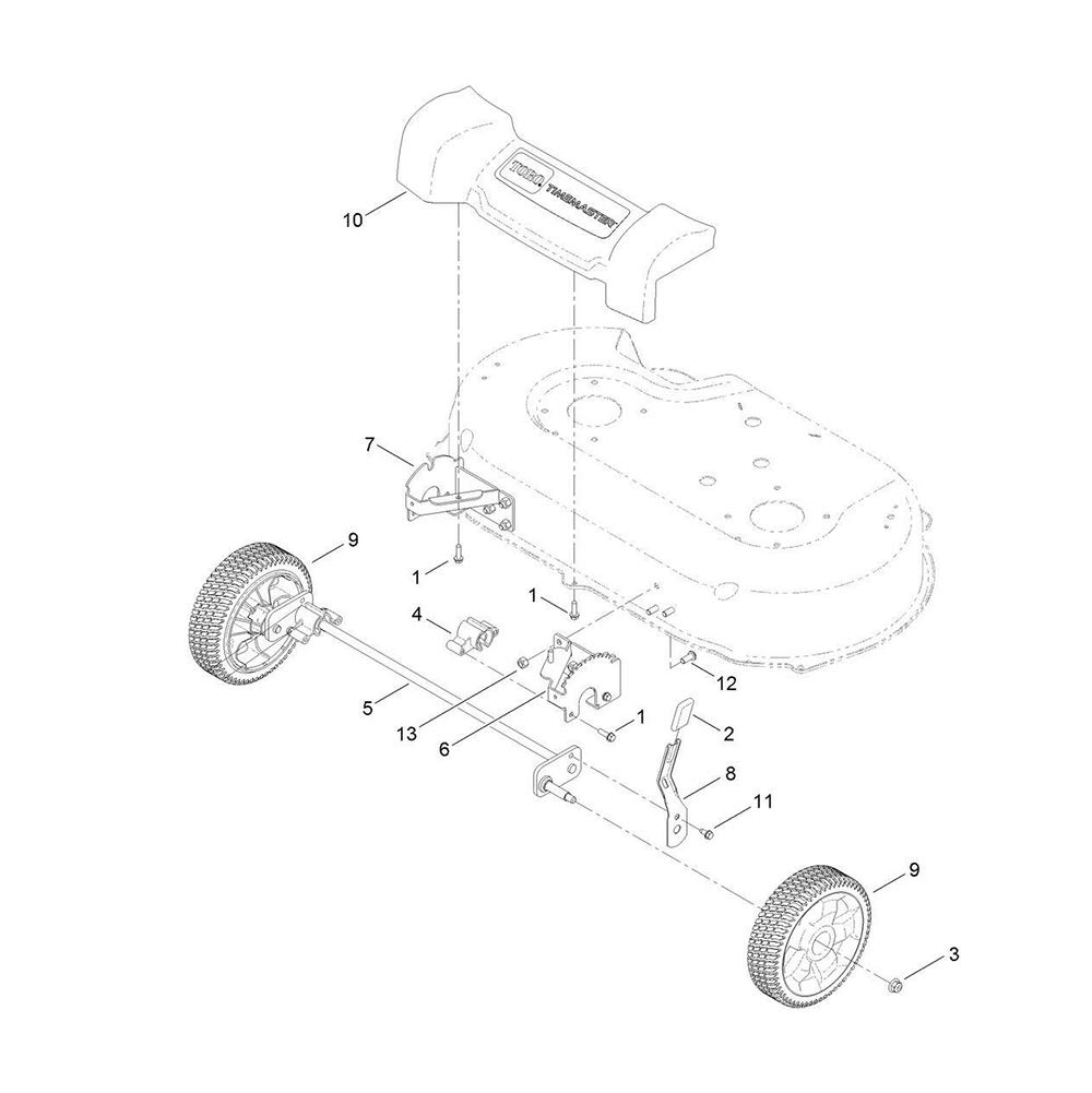 Spring Arm 120-7043 for Toro