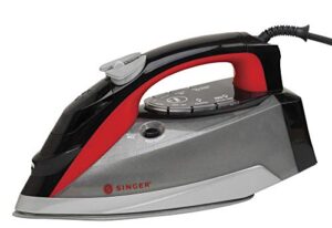 singer | steamlogic plus 7070 steam iron with 1775 watts, 45 minutes of continuous steam output, and 300 ml tank capacity