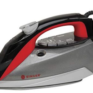 SINGER | SteamLogic Plus 7070 Steam Iron with 1775 Watts, 45 Minutes of Continuous Steam Output, and 300 ml Tank Capacity