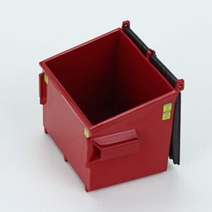 First Gear 1/34 Scale Diecast Collectible Red Trash Bin (90-0580)