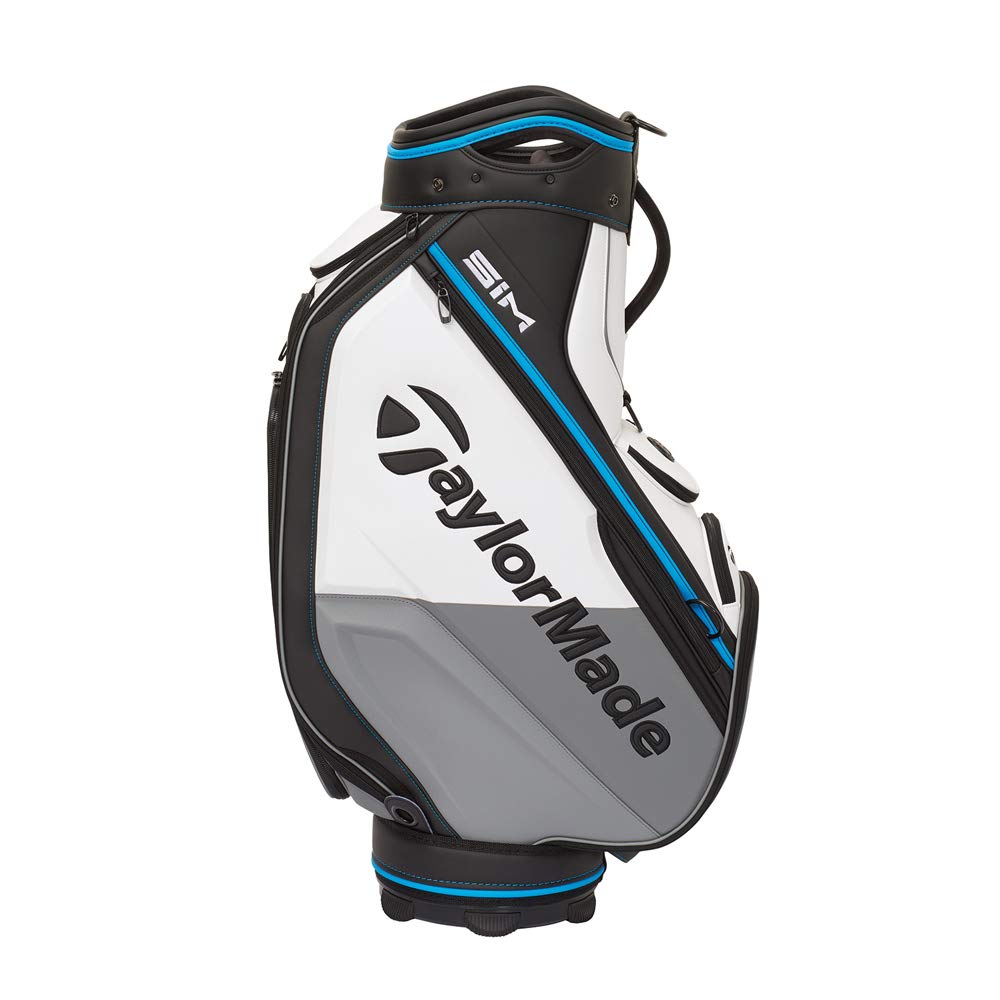 TaylorMade 2020 Tour Staff Bag White/Grey/Blue SIM N7778301 New