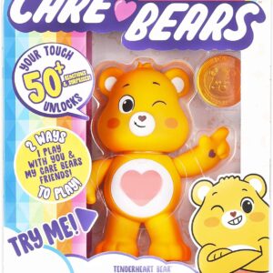 Care Bears Tenderheart Bear Interactive Collectible Figure , White