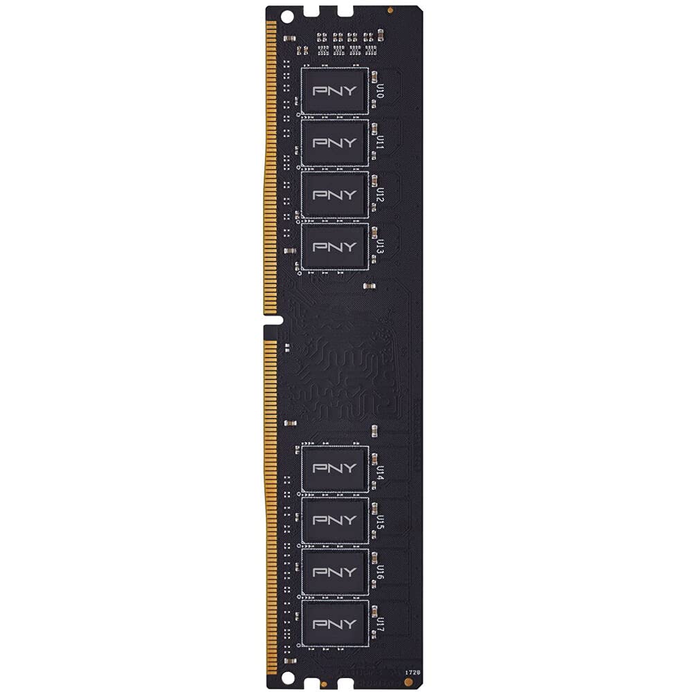 PNY Performance 16GB DDR4 DRAM 2666MHz (PC4-21300) CL19 (Compatible with 2400MHz or 2133MHz) 1.2V Desktop (DIMM) Computer Memory – MD16GSD42666