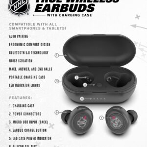 NHL Arizona Coyotes True Wireless Earbuds, Team Color