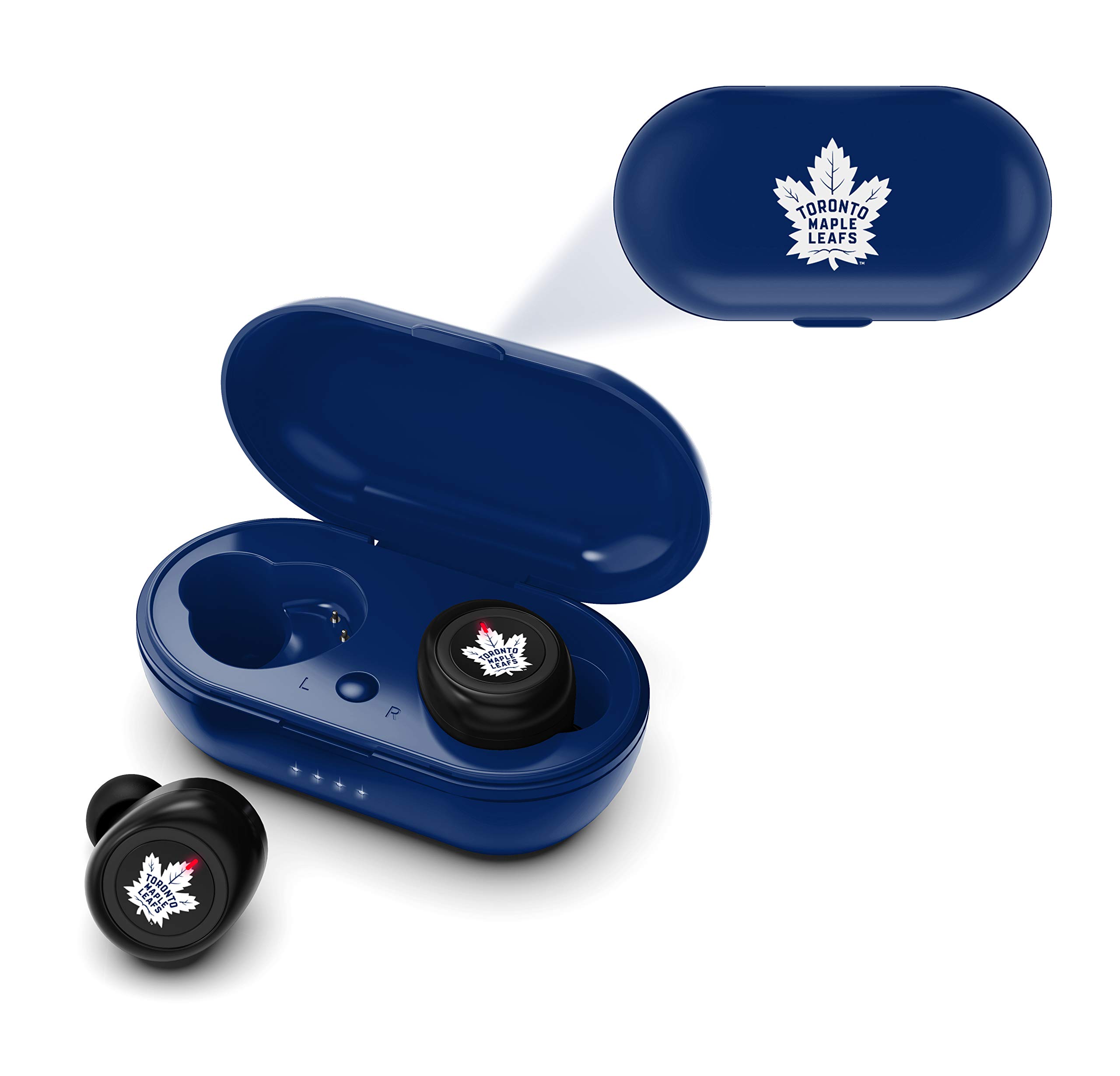 NHL Toronto Maple Leafs True Wireless Earbuds, Team Color