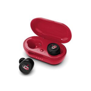 NHL Carolina Hurricanes True Wireless Earbuds, Team Color