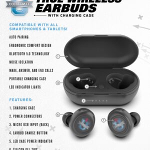 NCAA Oregon Ducks True Wireless Earbuds, Team Color