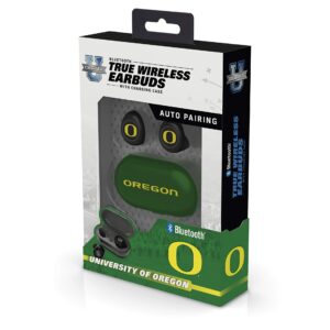 NCAA Oregon Ducks True Wireless Earbuds, Team Color