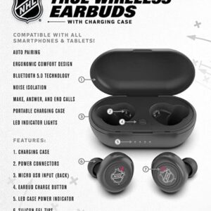 NHL Minnesota Wild True Wireless Earbuds, Team Color