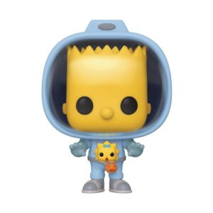 funko pop! animation: simpsons - bart w/chestburster maggie, multicolor, 3.75 inches (50138)