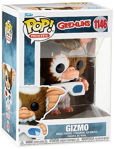 Funko Pop! Movies: Gremlins - Gizmo with 3D Glasses, Multicolor, Horror Theme