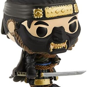 Funko 49041 POP Games: Ghost of Tsushima-Jin Sakai Collectible Toy, Multicolour, 3.75 inches