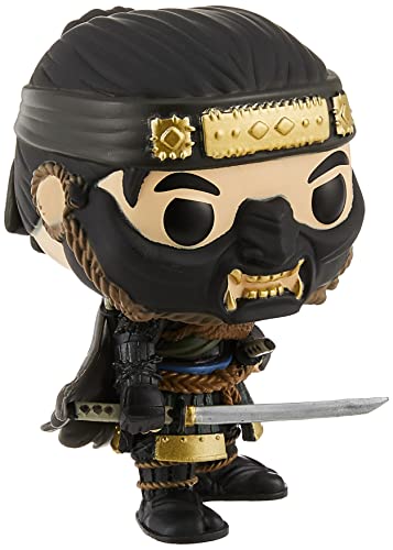 Funko 49041 POP Games: Ghost of Tsushima-Jin Sakai Collectible Toy, Multicolour, 3.75 inches