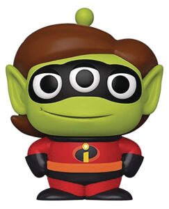 funko pop! disney: pixar alien remix - mrs. incredible, multicolor, 3.75 inches (49602)