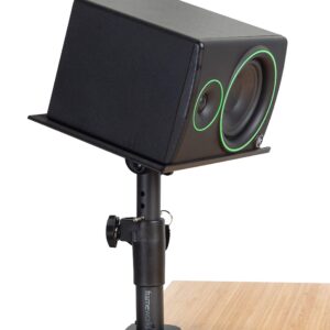 Gator Frameworks Desktop Clamp-On Studio Monitor and Speaker Stand - Set of 2 (GFWSPKSTMNDSKCMP)