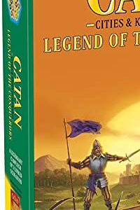 CATAN Legend of The Conquerors Scenario for CATAN Cities and Knights Board Game Expansion | Family Board Game | Adventure Board Game | Ages 12+ | for 3 to 4 Players | Made by Catan Studio