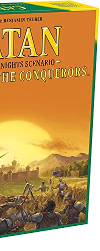 CATAN Legend of The Conquerors Scenario for CATAN Cities and Knights Board Game Expansion | Family Board Game | Adventure Board Game | Ages 12+ | for 3 to 4 Players | Made by Catan Studio