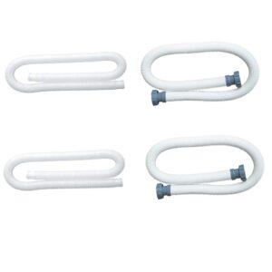 intex 1.25in replacement hose (2 pack) & 1.5in water replacement hose (2 pack)