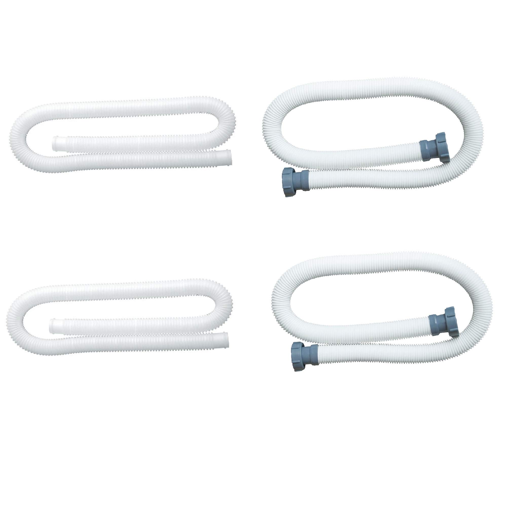 Intex 1.25In Replacement Hose (2 Pack) & 1.5In Water Replacement Hose (2 Pack)