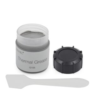 gennel g105 20g grey thermal paste, heatsink paste, thermal compound grease for cpu gpu processor ps4 ps5 xbox chipset ic ovens cooler cooling