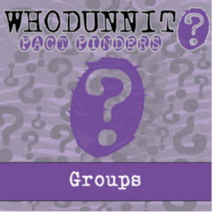 whodunnit? - groups on the periodic table - knowledge building activity