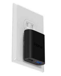 ihome 2 port usb wall charger: ac pro multiport usb charger, usb plug adapter & phone charging block, double usb wall plug, flat 2 port usb charger & usb wall adapter