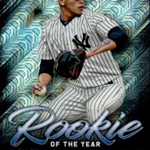 2019 Bowman Mega Box Rookie of the Year Favorites Refractors #ROYF-19 Jonathan Loaisiga New York Yankees Baseball Card