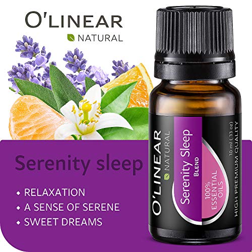 O'linear Essential Oils 6 Blends Set - Perfect for Humidifiers and Diffusers, Aromatherapy Diffuser Oils Scents, Essential Oil Kit for Home Use, Essential Oil Pack with Various Scents