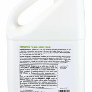 Thetford 96614 AquaBio RV Holding Tank Treatment Citrus Twist Scent, Formaldehyde Free 1 Gallon Liquid