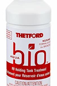 Thetford AquaBio 96604 RV Holding Tank Treatment Citrus Twist Scent, Formaldehyd Free 6 Pack of 8 Oz Liquid Orange