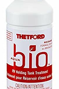 Thetford AquaBio 96604 RV Holding Tank Treatment Citrus Twist Scent, Formaldehyd Free 6 Pack of 8 Oz Liquid Orange