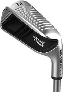 square strike wedge, black -right hand pitching & chipping wedge for men & women -legal for tournament play -engineered by hot list winning designer -cut strokes from your golf game fast