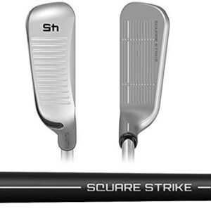 Square Strike Wedge, Black -Right Hand Pitching & Chipping Wedge for Men & Women -Legal for Tournament Play -Engineered by Hot List Winning Designer -Cut Strokes from Your Golf Game Fast