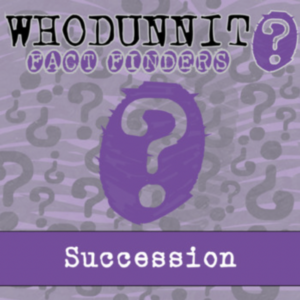 whodunnit? - succession - knowledge building activity